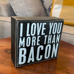 Wooden Sign 4.5”x5”